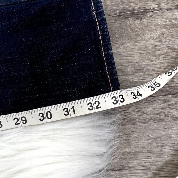 J Brand The Pencil Leg Jeans Ink Dark Wash Womens 28 - Picture 10 of 12